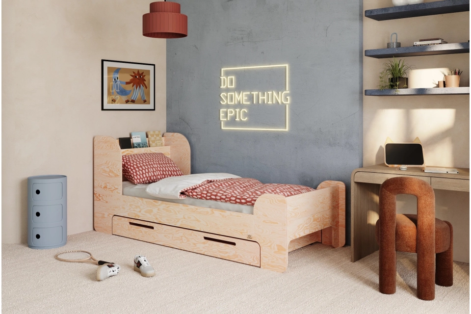 Łóżko dziecięce z szufladą na pościel: sprytny wybór dla każdego rodzica